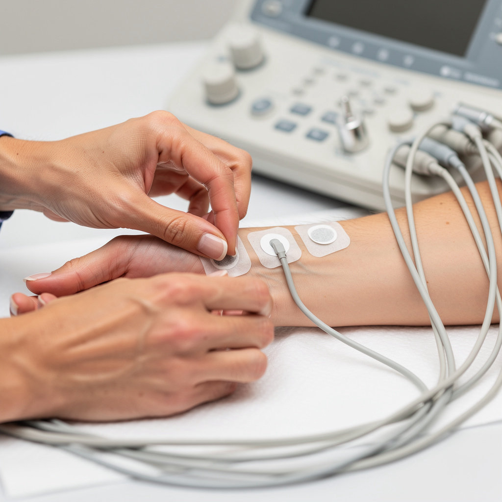 Dr. Thomas Jay Zweber, MD performing electrodiagnostic medicine and nerve conduction studies in Santa Barbara, CA